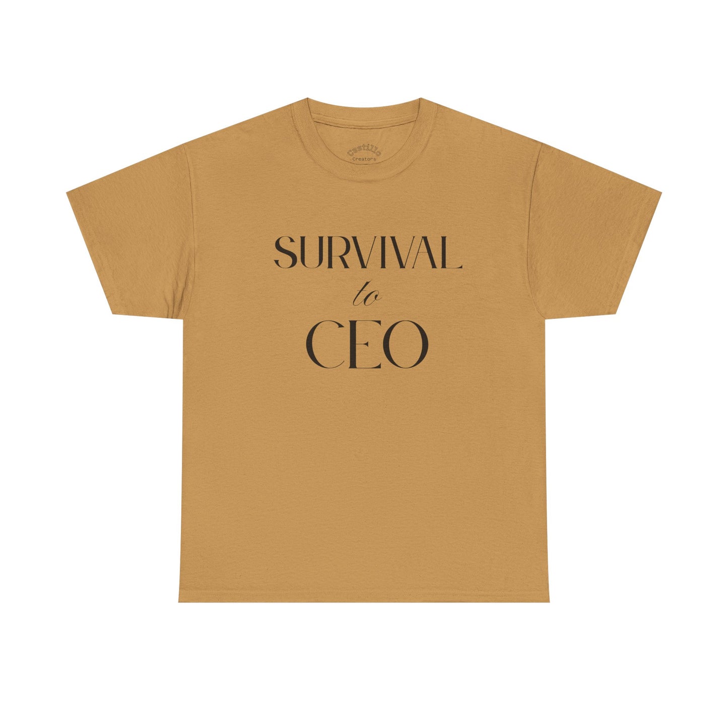 Survival to CEO Unisex Heavy Cotton Tee, Motivational T-Shirt for Entrepreneurs, Gift for Business Owners, Inspirational Graphic Tee, [...]