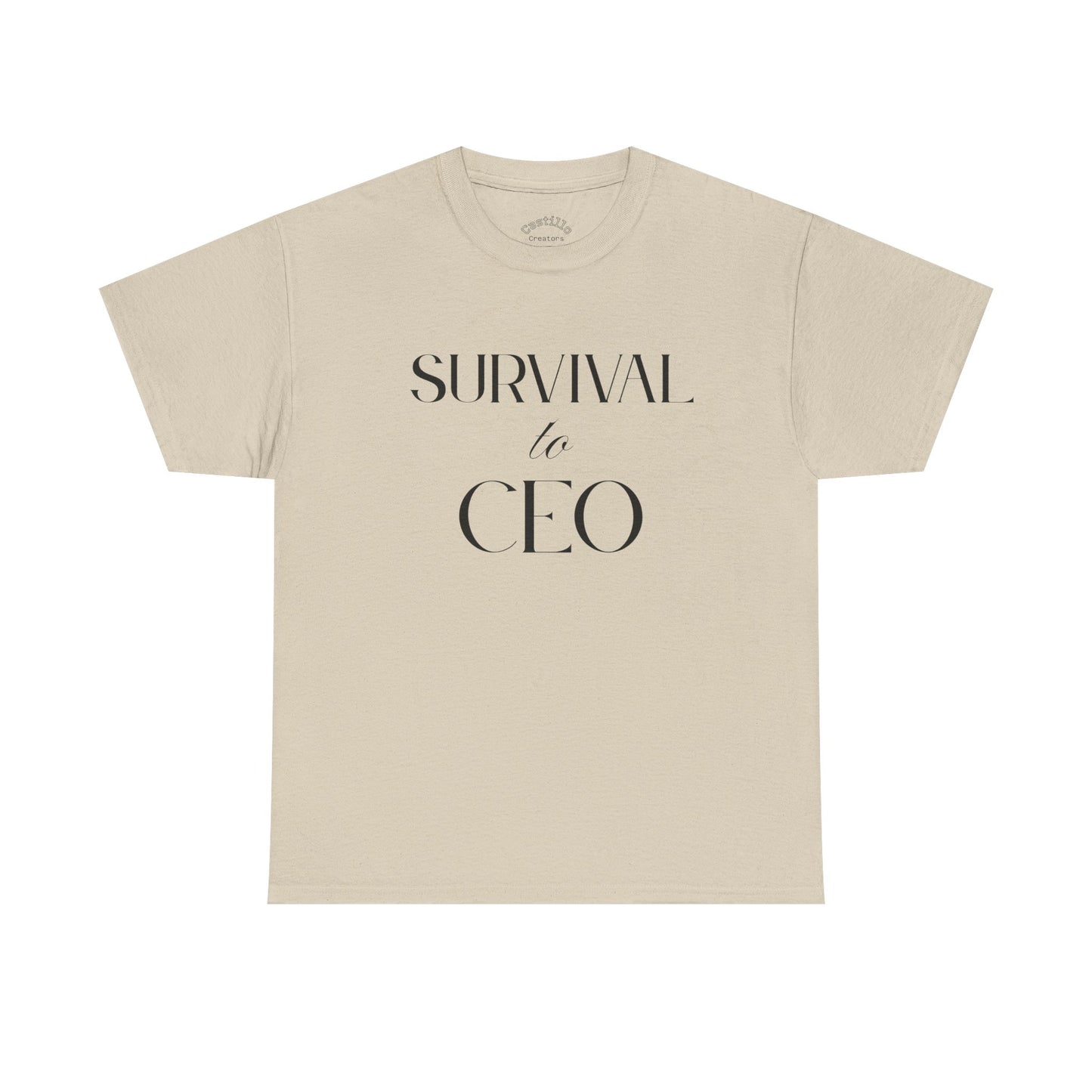 Survival to CEO Unisex Heavy Cotton Tee, Motivational T-Shirt for Entrepreneurs, Gift for Business Owners, Inspirational Graphic Tee, [...]