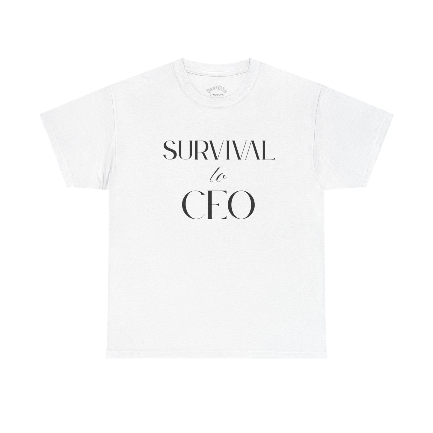 Survival to CEO Unisex Heavy Cotton Tee, Motivational T-Shirt for Entrepreneurs, Gift for Business Owners, Inspirational Graphic Tee, [...]