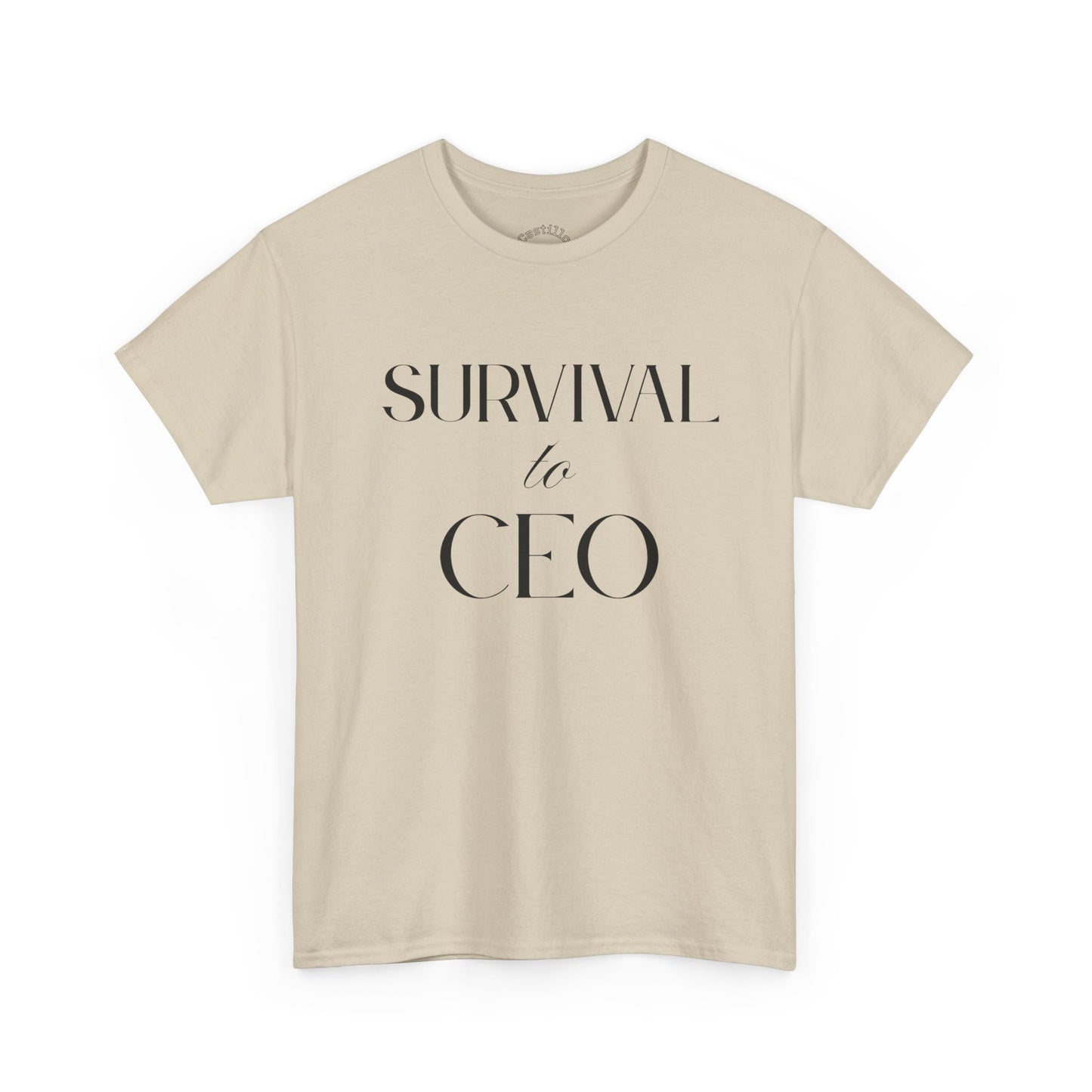 Survival to CEO Unisex Heavy Cotton Tee, Motivational T-Shirt for Entrepreneurs, Gift for Business Owners, Inspirational Graphic Tee, [...]